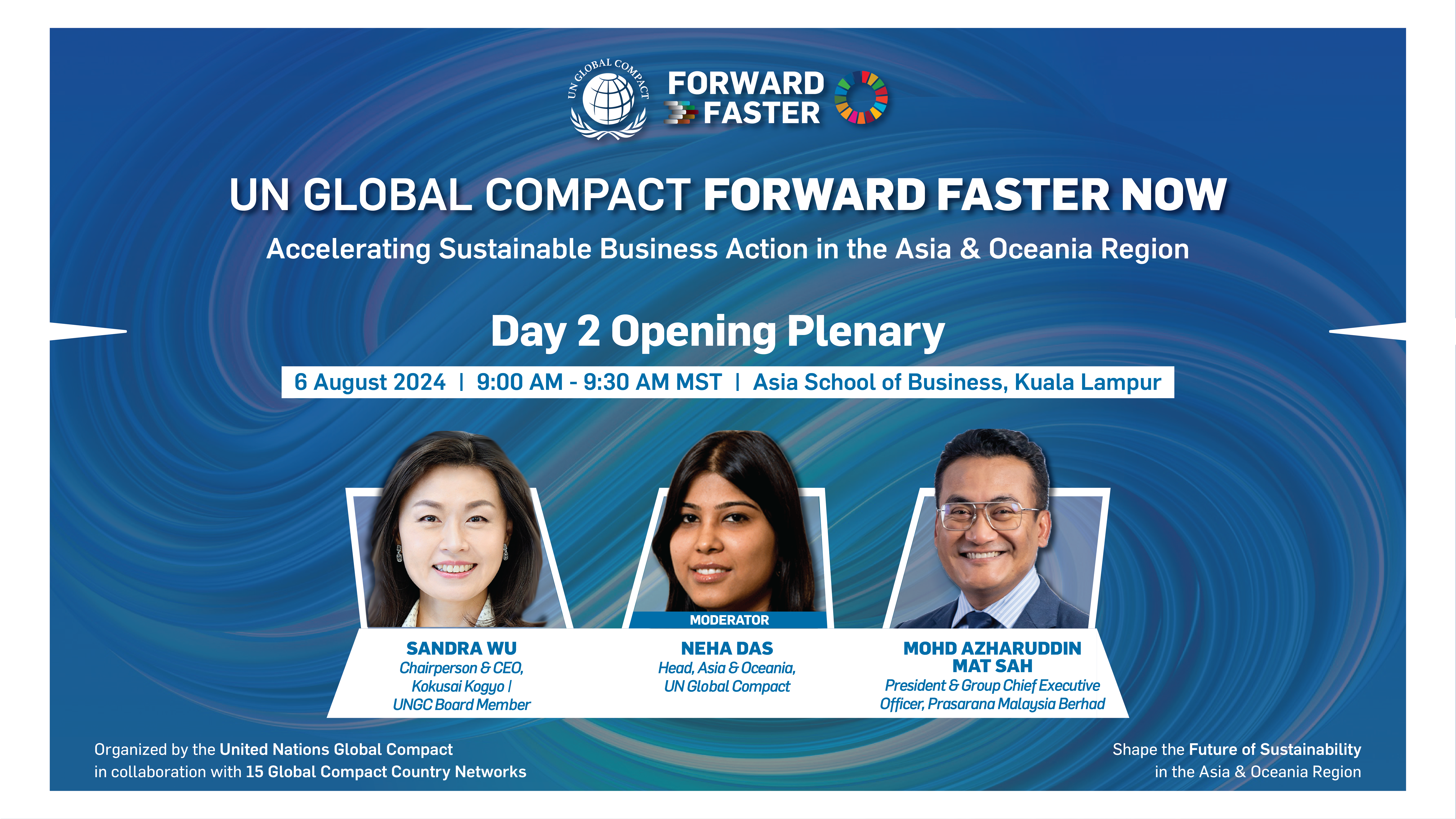 【Day 2】 Opening Plenary